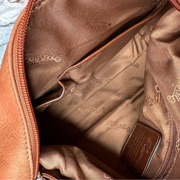 EUC Fossil Brown Leather Hobo Bag Shoulder Bag - Picture 10 of 11